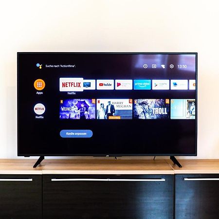 Moderne Dachgeschosswohnung - Parkplatz - Netflix 科堡 外观 照片